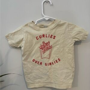 Curlies Over Girlies tee
